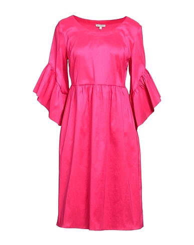 CAMICETTASNOB Short dress Fuchsia 64% Polyester, 33% Polyamide, 3% Elastane