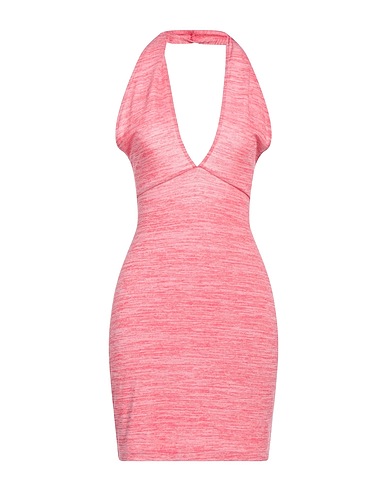 NA-KD Short dress Pink 67% Polyester, 30% Viscose, 3% Elastane