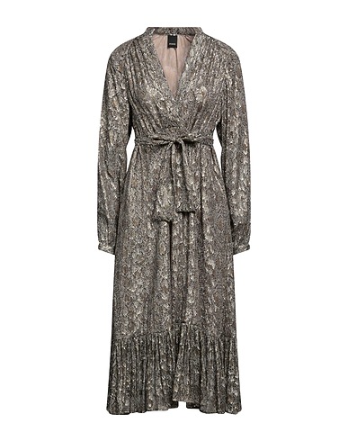 PINKO Midi dress Black 80% Viscose, 20% Polyester