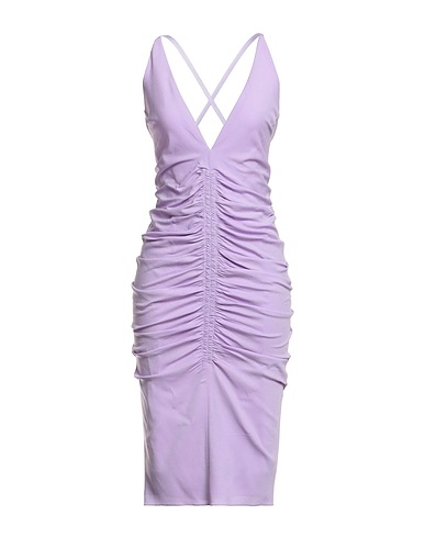 TOM FORD Midi dress Lilac 96% Viscose, 4% Elastane