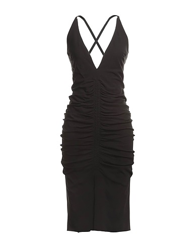TOM FORD Midi dress Black 96% Viscose, 4% Elastane
