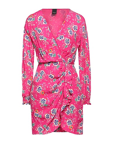 PINKO Short dress Fuchsia 100% Viscose