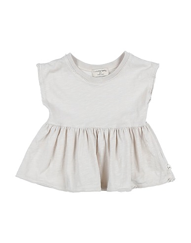1 + IN THE FAMILY Vestito Baby  Beige 100% Cotone, Elastan