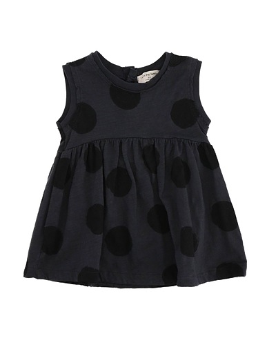 1 + IN THE FAMILY Vestido para bebé  Charcoal 100% Cotton, Elastane