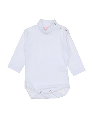 ALEXIA Baby bodysuit White 100% Cotton