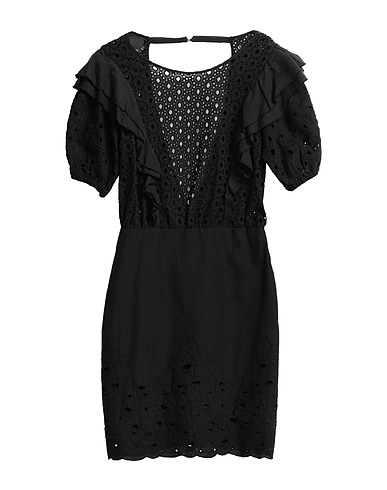 PINKO Short dress Black 100% Cotton