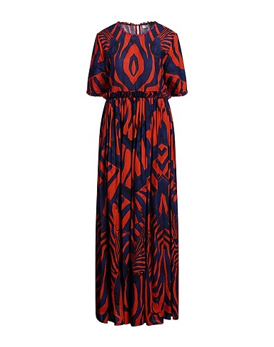 CONNOR & BLAKE Long dress Orange 100% Cotton