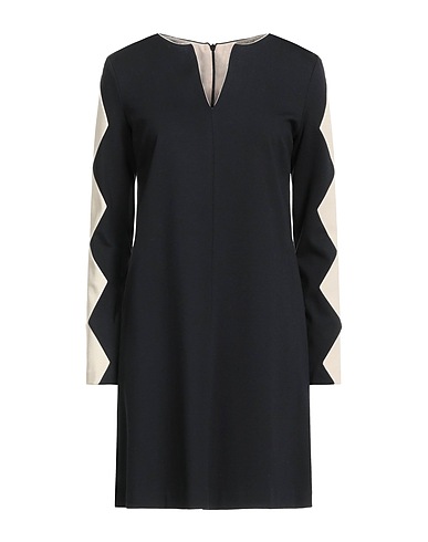 1-ONE Short dress Black 69% Viscose, 25% Polyamide, 6% Elastane