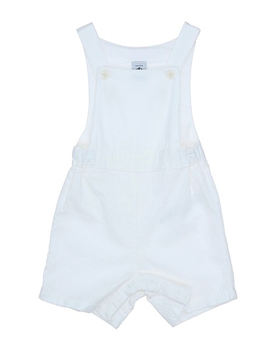 PETIT BATEAU Baby jumpsuit  White 100% Cotton