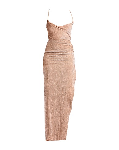 RETROFÊTE Langes Kleid Antikrosa 100% Viskose