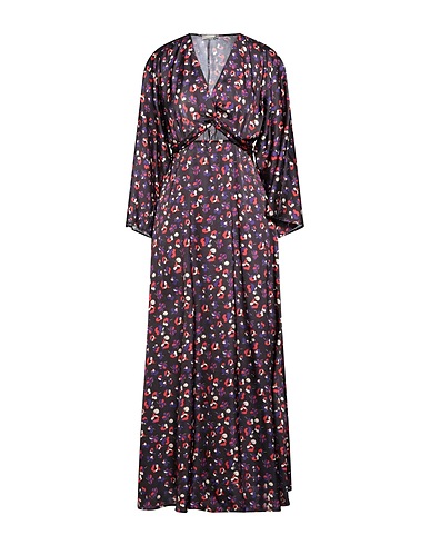 HAVEONE Long dress Black 100% Polyester