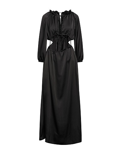 VANESSA SCOTT Long dress Black 100% Polyester