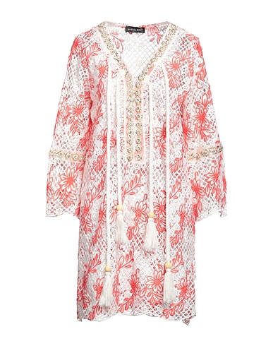 VANESSA SCOTT Short dress White 100% Polyester
