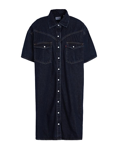 LEVI'S Denim dress ELOWEN WESTERN DRESS
 Blue 100% Cotton