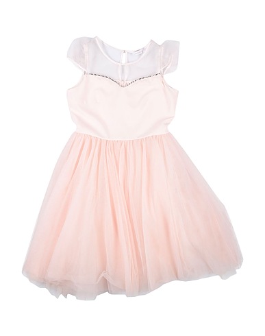 MONNALISA Dress Light pink 87% Polyester, 13% Elastane, Polyamide