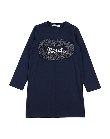 ALICE PI. Dress Midnight blue 100% Cotton