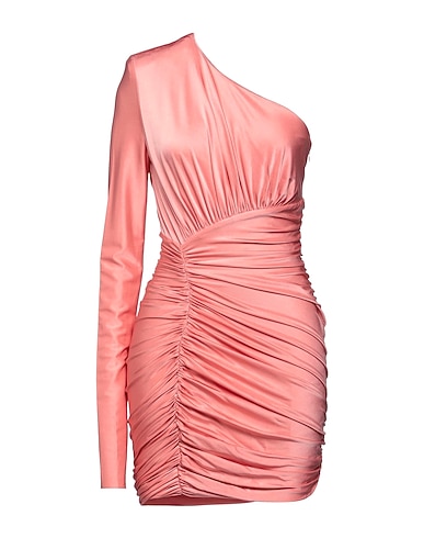 ALEXANDRE VAUTHIER Short dress Salmon pink 90% Viscose, 10% Elastane