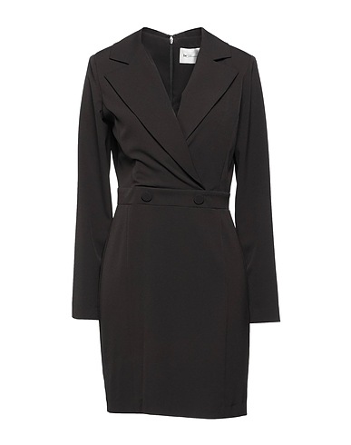 BE BLUMARINE Short dress Black 95% Polyester, 5% Elastane