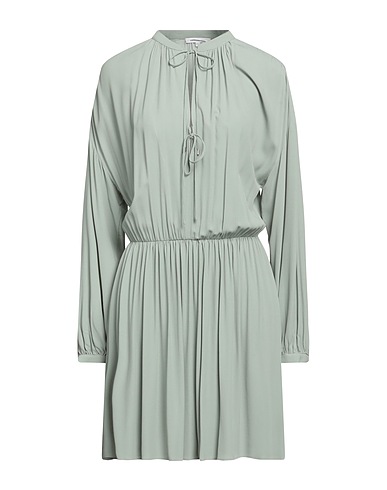 PATRIZIA PEPE Short dress Sage green 100% Viscose