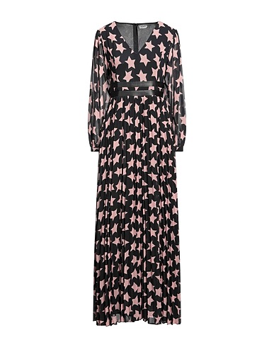 LIU •JO Long dress Midnight blue 100% Polyester, Polyurethane