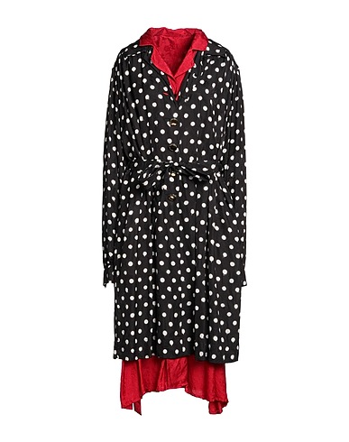 BALENCIAGA Hemdkleid Schwarz 78% Viskose, 22% Seide, Cupro