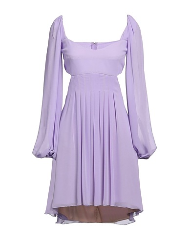 KATHY HEYNDELS Vestito corto Lilla 100% Poliestere