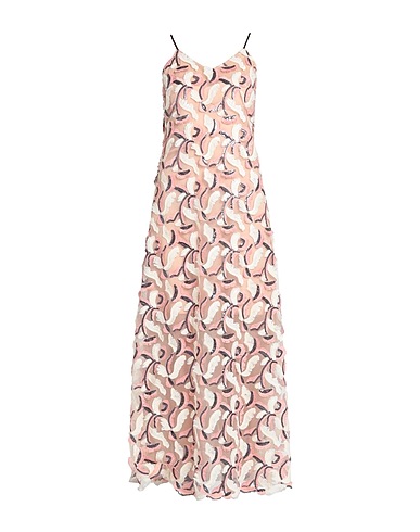 ROSAMUND MOISELLE Long dress Beige 100% Polyester
