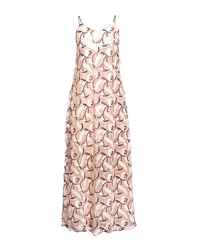 ROSAMUND MOISELLE Long dress Beige 100% Polyester