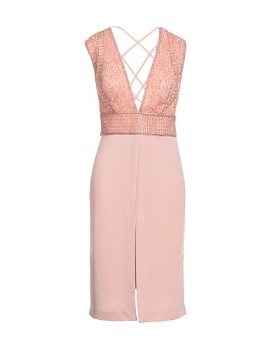GAI MATTIOLO Midi dress Light pink 100% Polyester