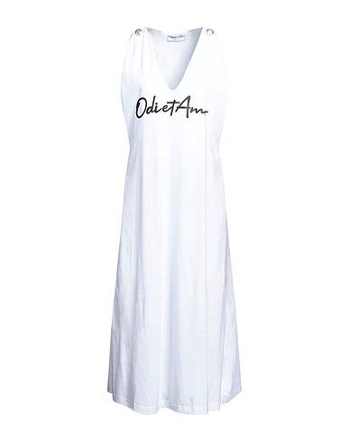 ODI ET AMO Midi dress White 100% Cotton