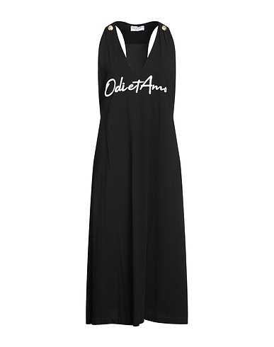 ODI ET AMO Vestito midi Nero 100% Cotone