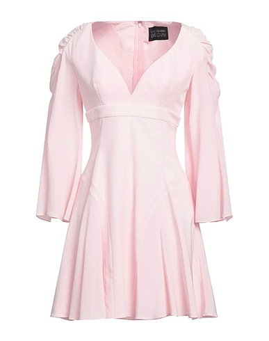 GIOVANNI BEDIN Short dress Pink 100% Silk