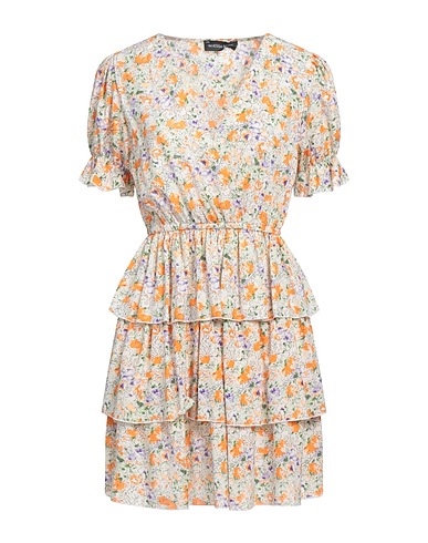 VANESSA SCOTT Short dress Apricot 100% Polyester