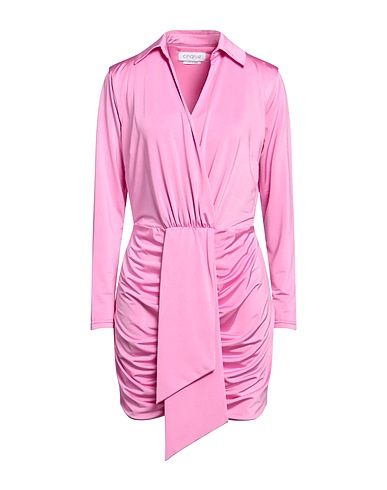 CINQRUE Short dress Pink 94% Polyester, 6% Elastane