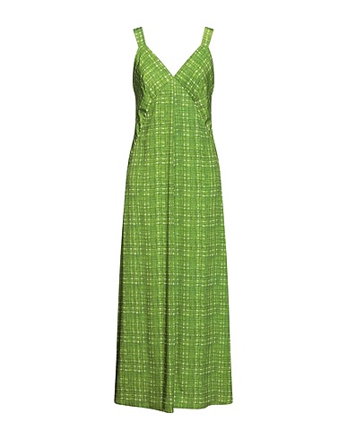 MAISON LAVINIATURRA Vestito lungo Verde Altre Fibre
