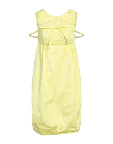 SPORTMAX Kurzes Kleid Pastellgelb 100% Polyester