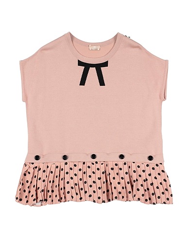 ELISABETTA FRANCHI Dress Blush 67% Viscose, 29% Polyacrylic, 4% Polyester, Virgin Wool, Mohair wool