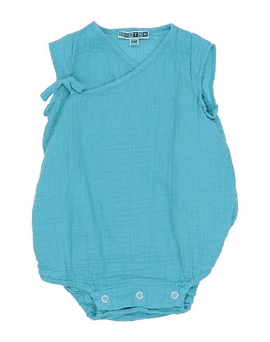 BONTON Strampelanzug Tūrkis 100% Baumwolle