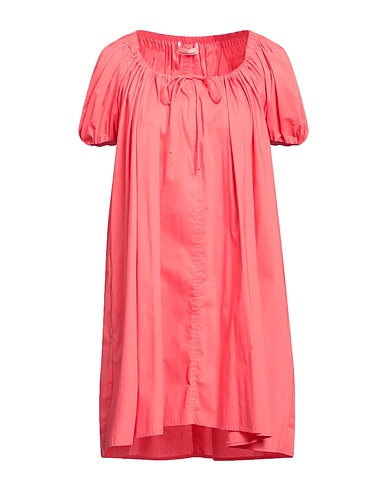 LIVIANA CONTI Short dress Pink 68% Cotton, 28% Polyamide, 4% Elastane