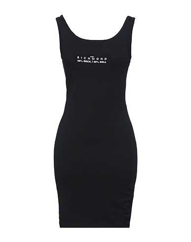 JOHN RICHMOND Vestito corto Nero 95% Cotone, 5% Lycra®