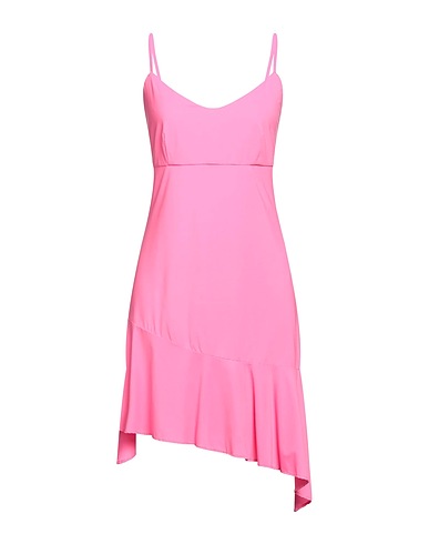 SEMICOUTURE Vestito midi Rosa 83% Poliammide, 17% Elastan