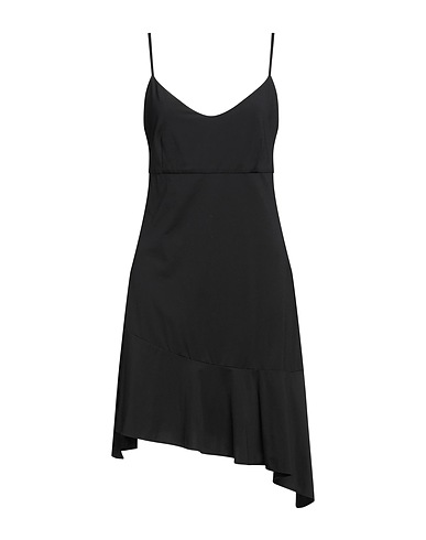 SEMICOUTURE Vestito midi Nero 83% Poliammide, 17% Elastan