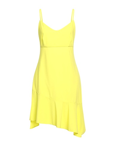 SEMICOUTURE Vestito midi Verde lime 83% Poliammide, 17% Elastan