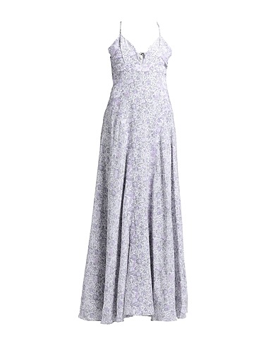 GIOVANNI BEDIN Long dress Lilac 100% Silk