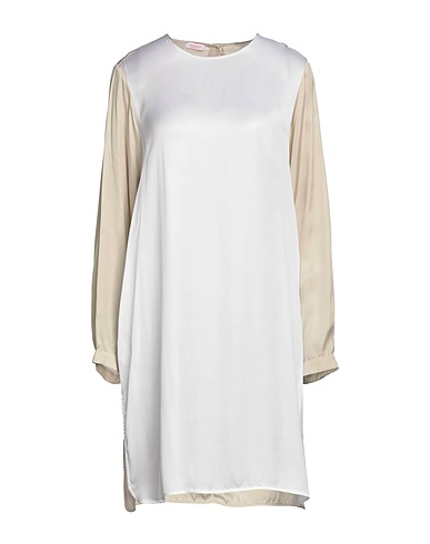 ROSSOPURO Short dress White 100% Viscose