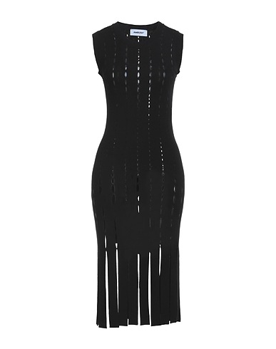 AMBUSH Robe courte Noir 72% Viscose, 28% Polyester