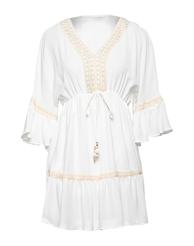 VANESSA SCOTT Short dress White 100% Polyester