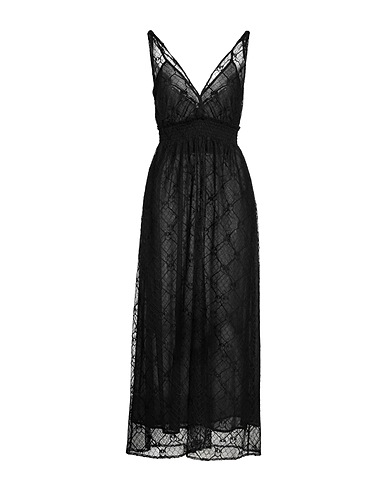 PINKO Long dress Black 100% Polyester