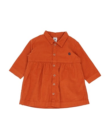 PETIT BATEAU Vestido para bebé  Tan 100% Organic cotton