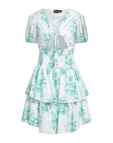VANESSA SCOTT Short dress Green 100% Polyester